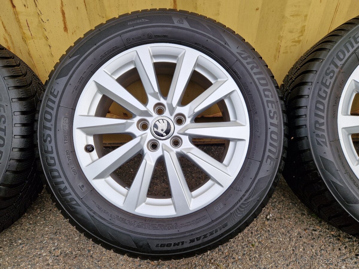 5x100 r16 kola disky A1 skoda kamiq alu 205/60 16 seat arona - 3