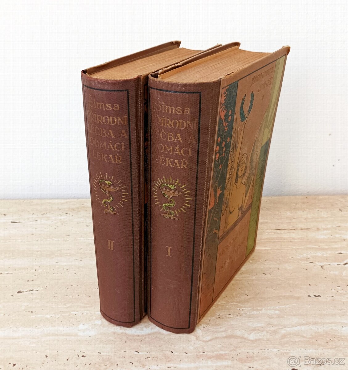 Staré lékařské knihy "Přírodní léčba a domácí lékař", 1923 - 3