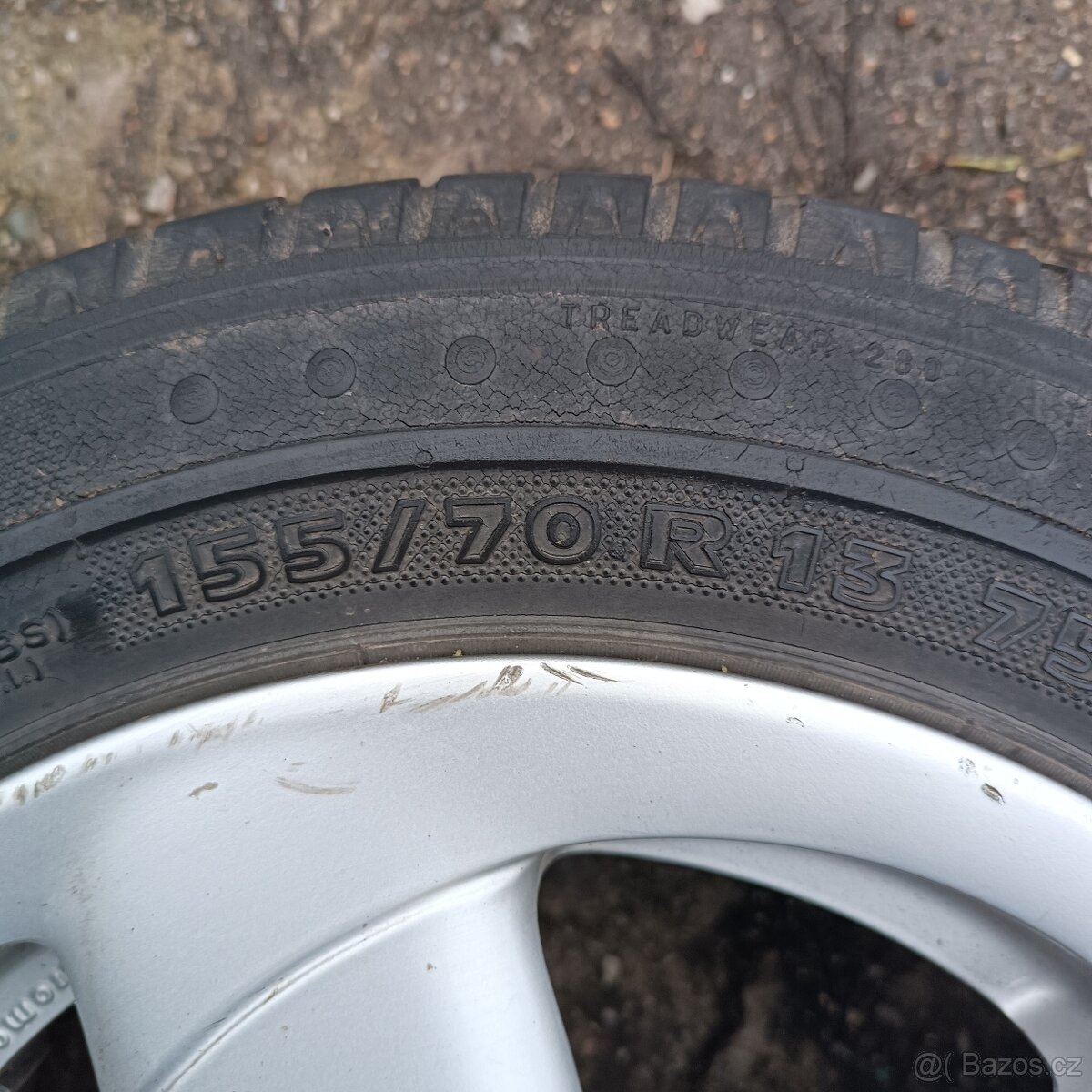 Renault Twingo - originál sada litých kol elektronů - 3