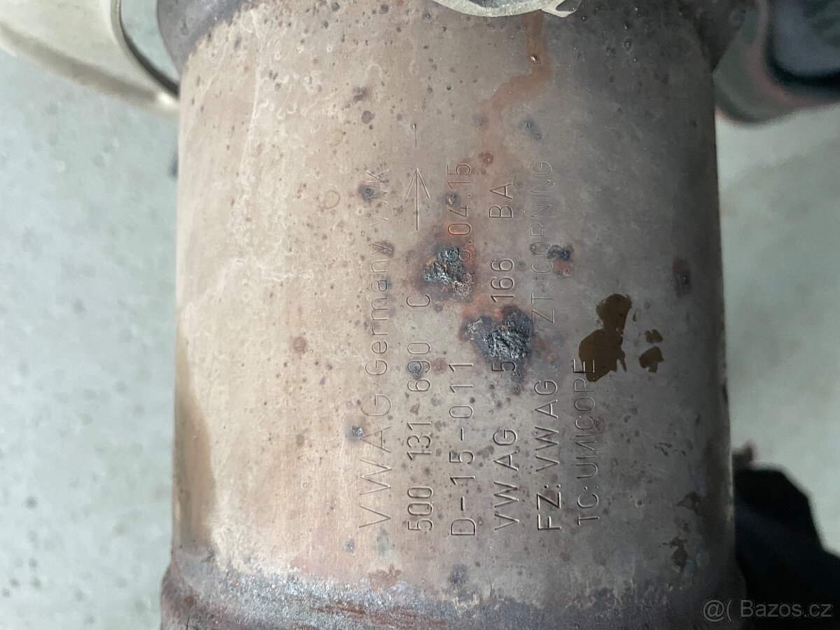 Katalyzátor 1,4tsi CNG - 3