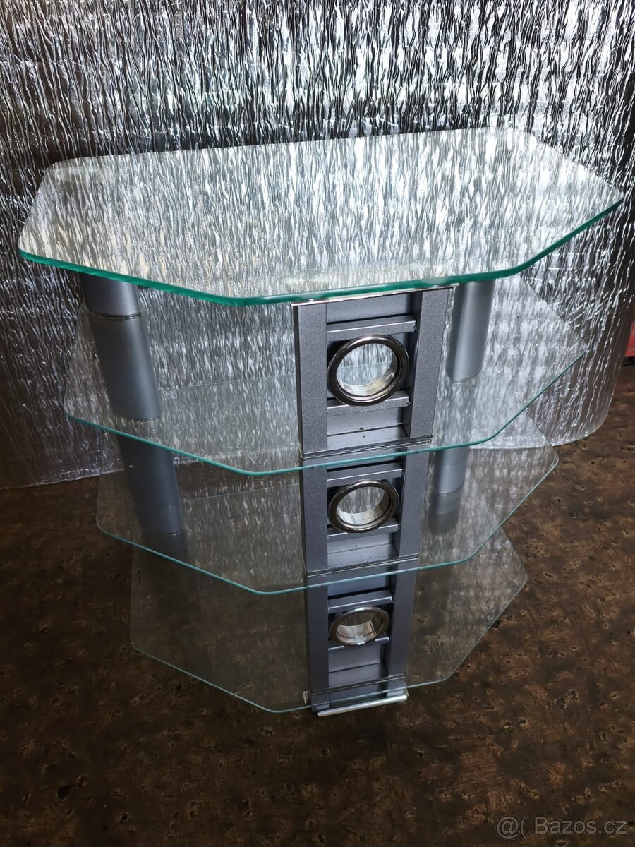TV stolek skleněný zdarma za odvoz - 3