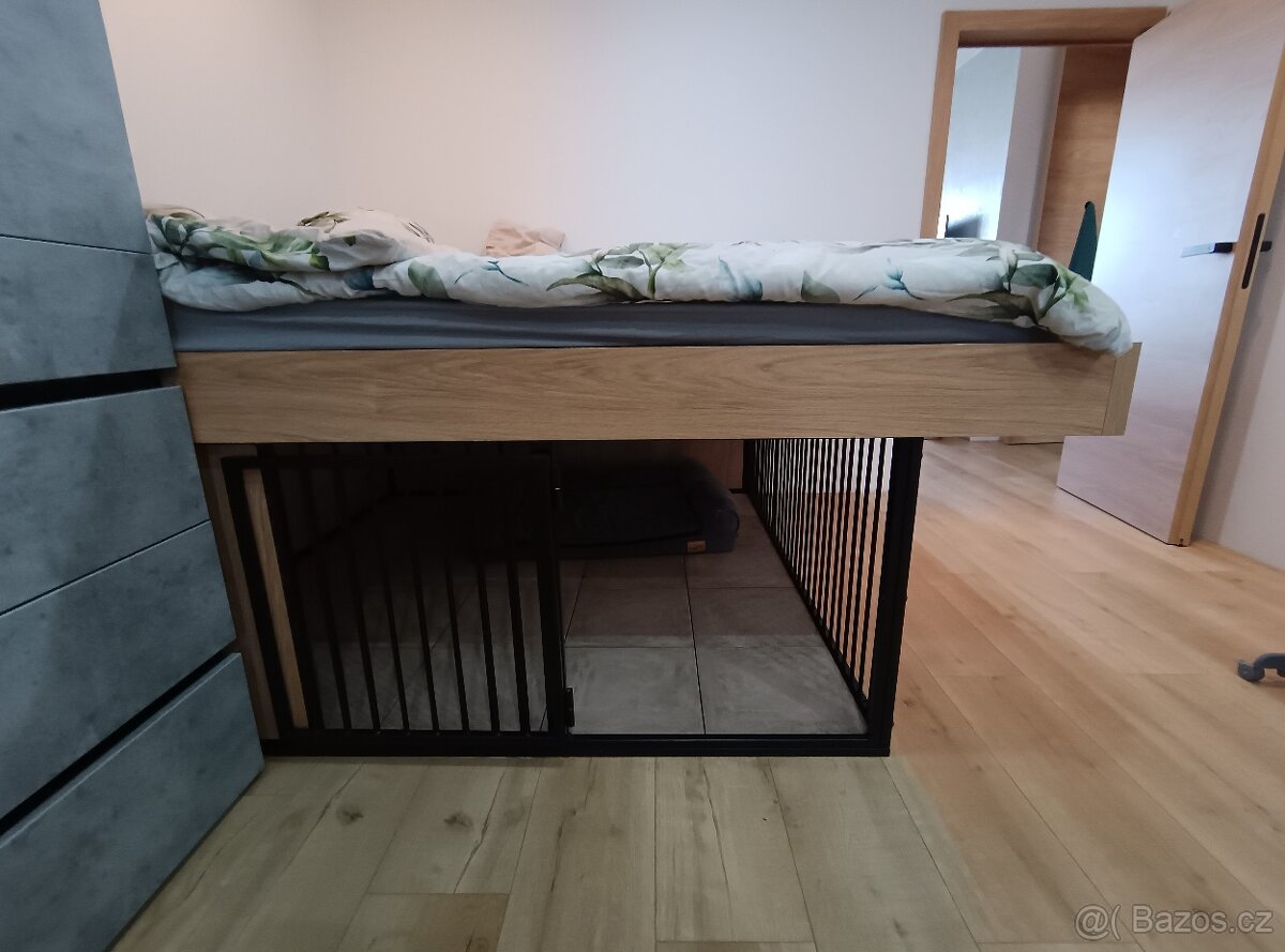 Klec pro psa včetně manželské postele - 3