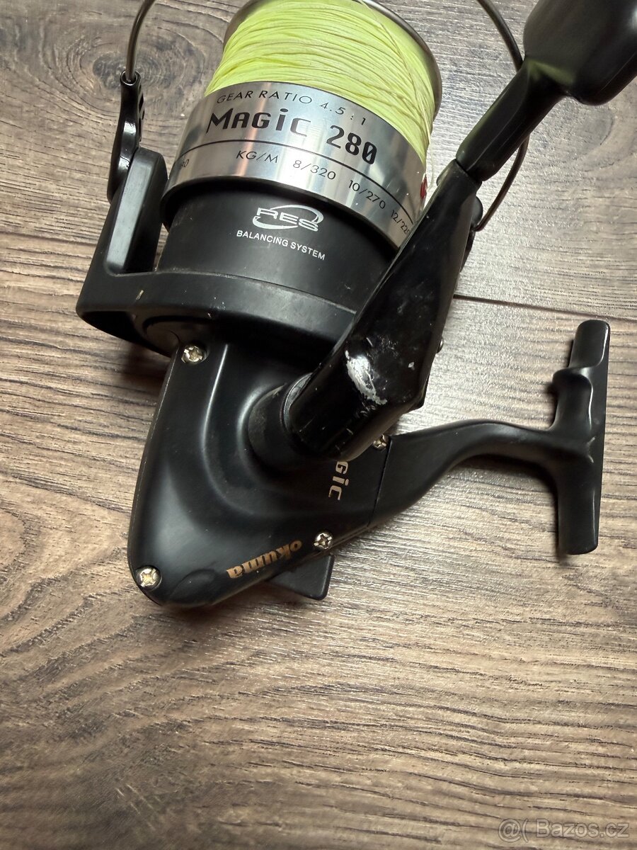 Naviják Okuma Magic 280 + Cívka - 3