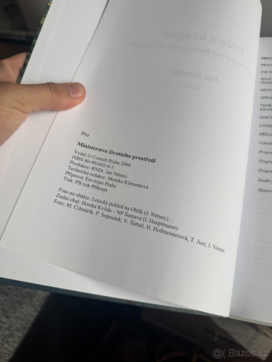 Kniha Péče o krajinu - 3