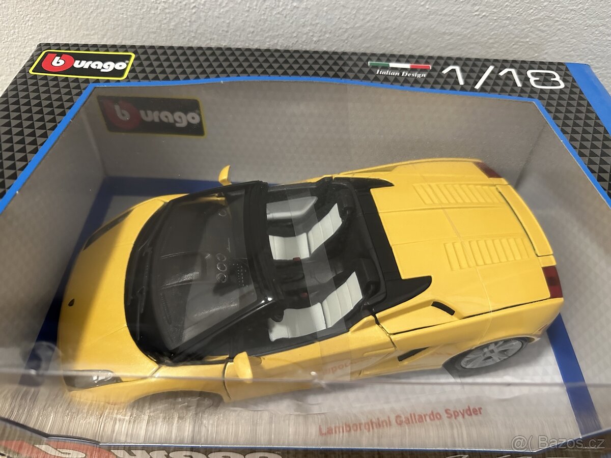 Lamborghini Gallardo Spyder BBurago 1:18 - 3