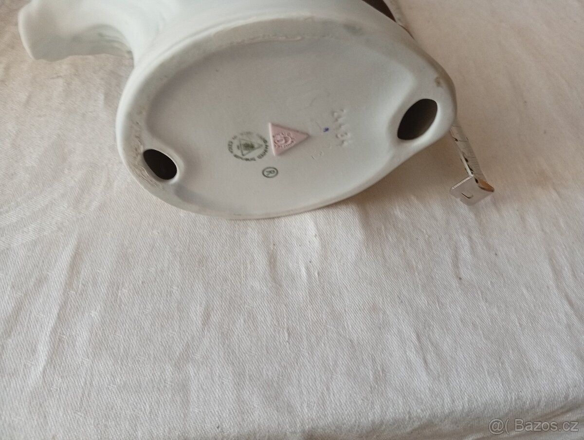 Porcelánová soška-biskvit-DELFÍN-36 cm - 3