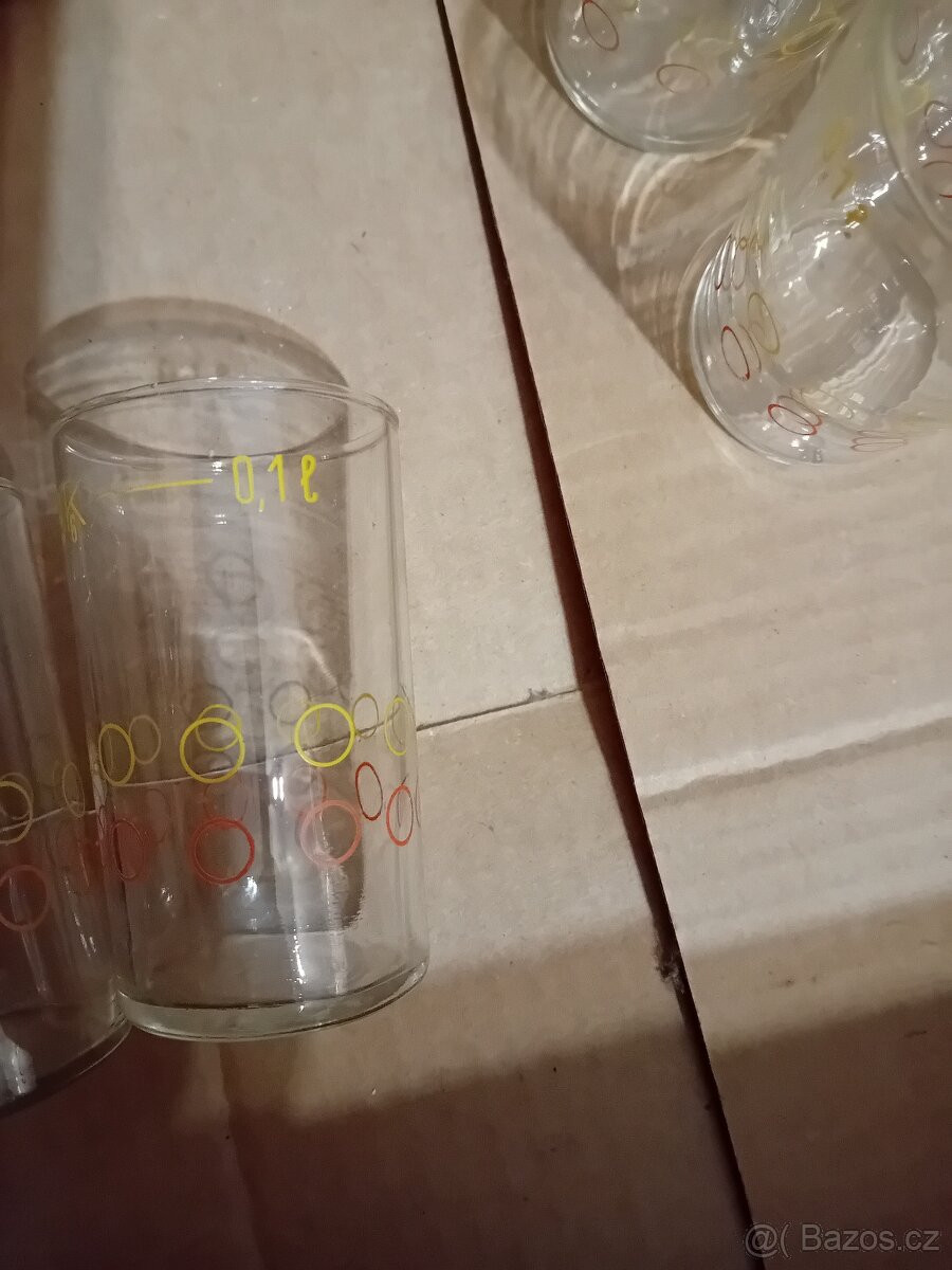Retro sklenice 0,1l - 3