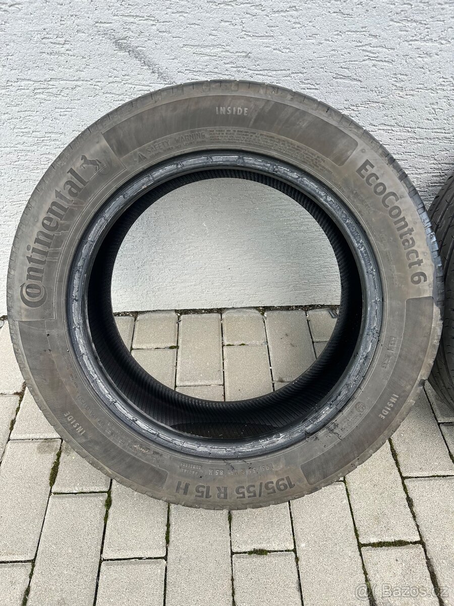 Letní pneumatiky 195/55/15 - 3