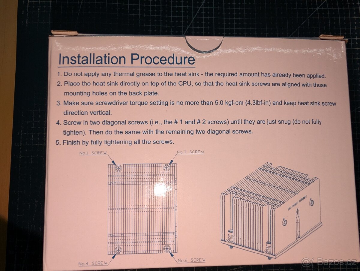 Supermicro 2U chladic - 3