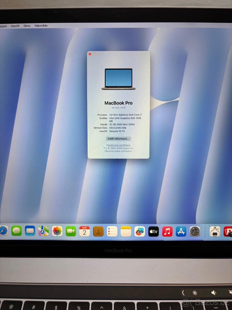 Macbook Pro 15” CTO 32Gb RAM - 3