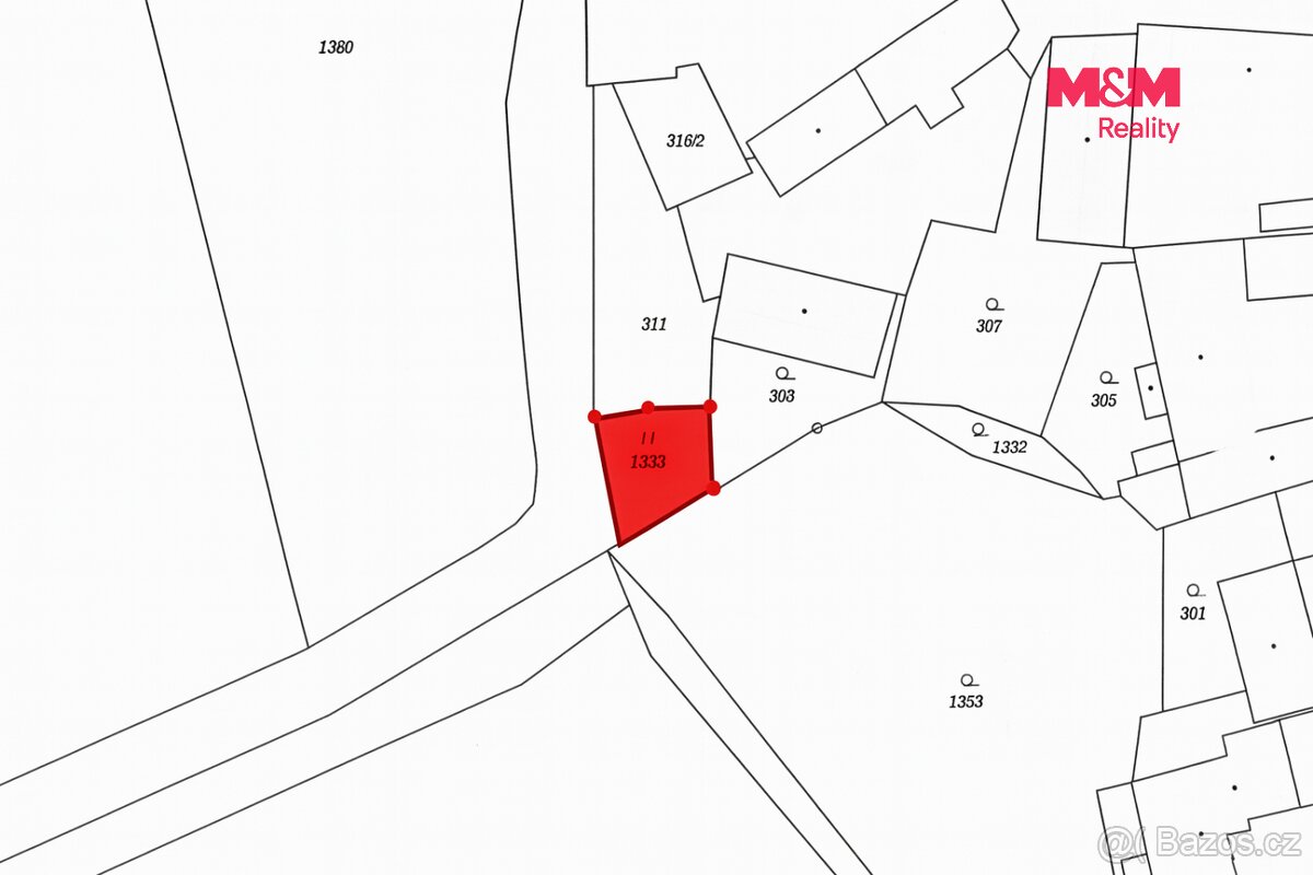 Prodej pole, 171 m², Horšovský Týn - 3