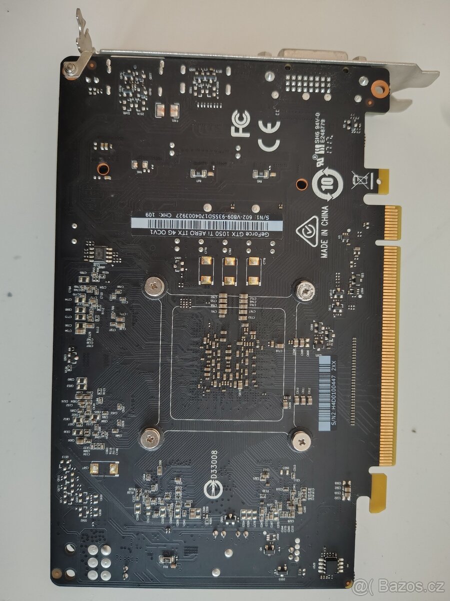 MSI GeForce GTX 1050 Ti AERO ITX 4G OC - 3