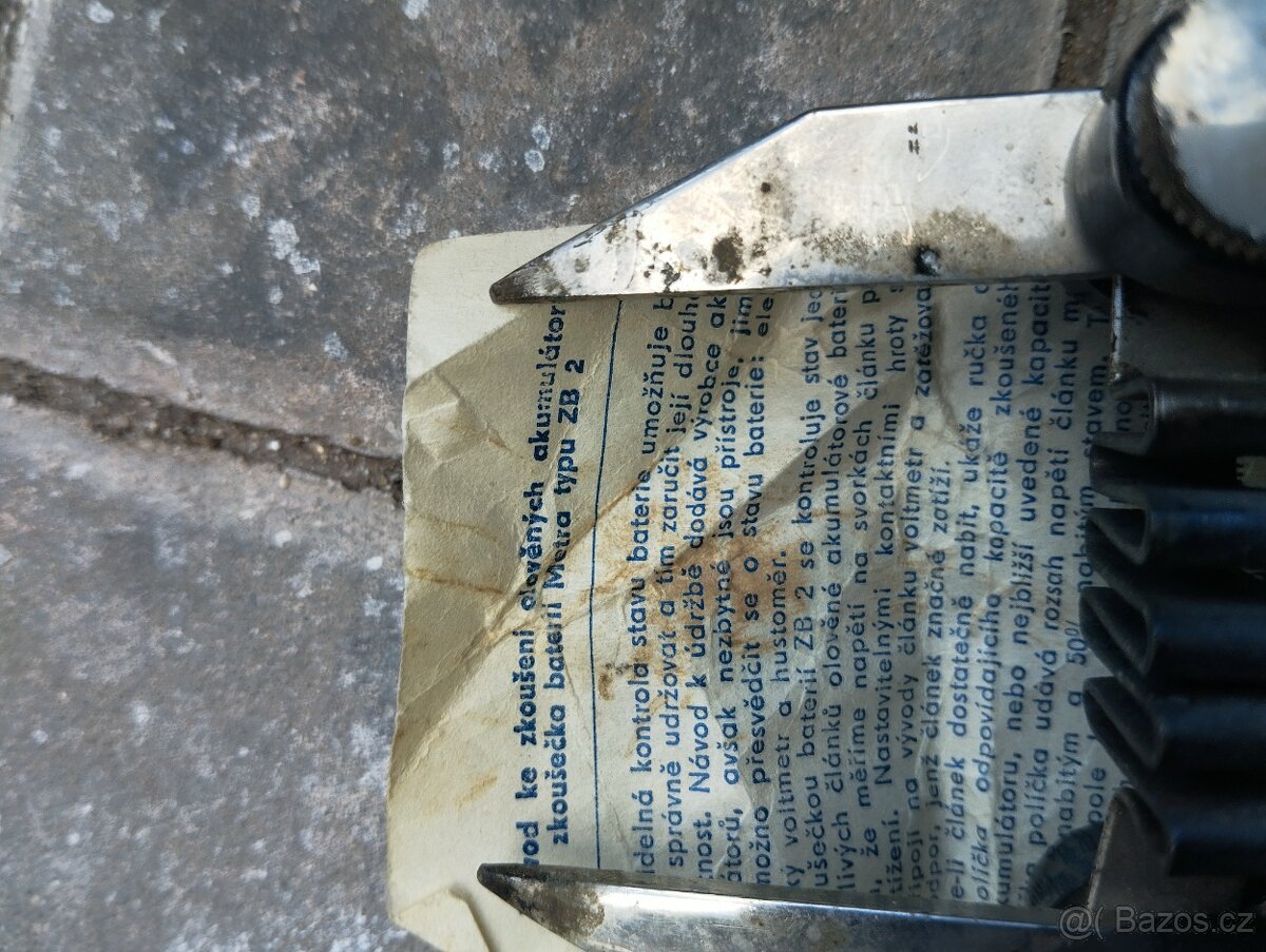 Zkoušečka baterií..typ ZB2 - 3
