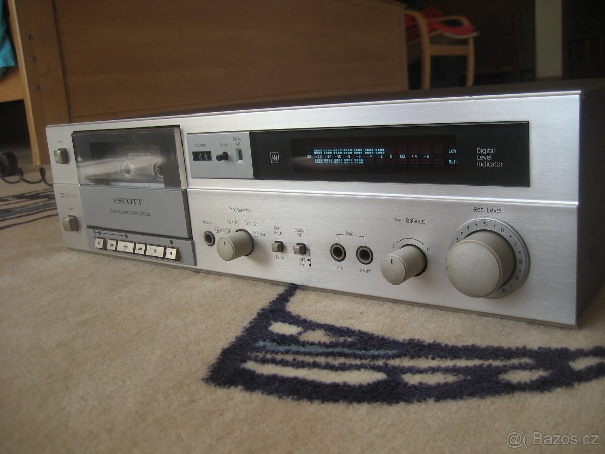Prodám tape deck SCOTT 638DM - 3
