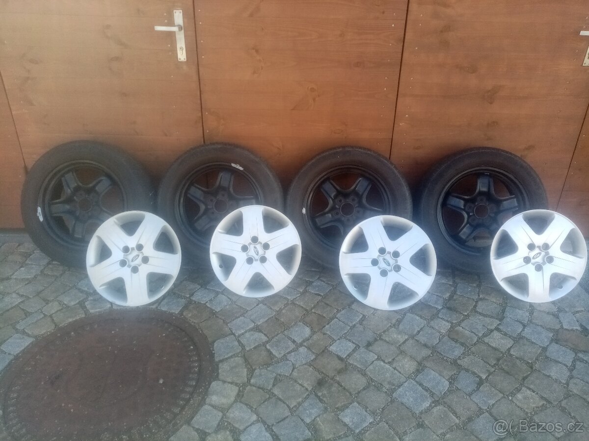 FORD ORIGINÁLNÍ PROFILOVÉ DISKY+POKLICE R16 - 3