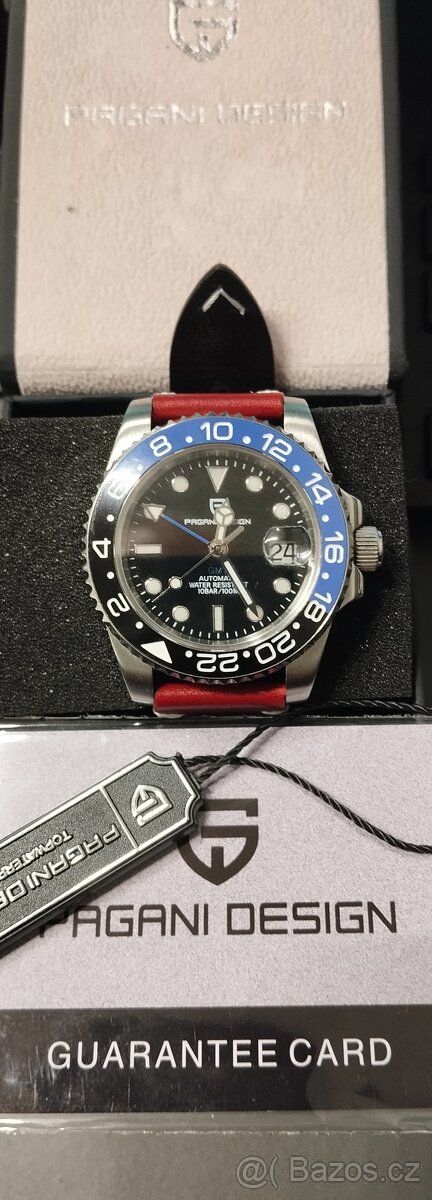 LUXUSNÍ pánské hodinky PAGANI DESIGN PEPSI _ AUTOMAT👍👍👍 - - 3