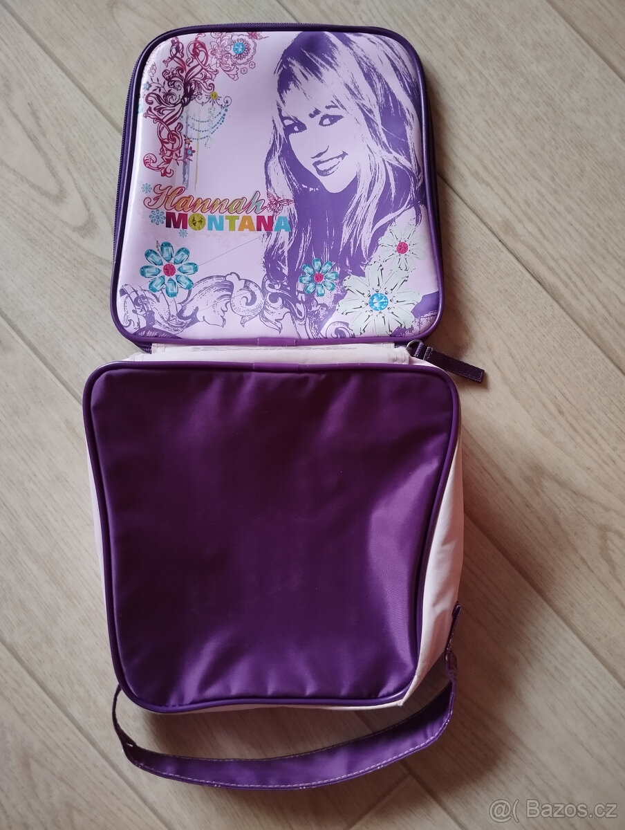 Hannah Montana taštička thermo + povlak + hra Twister - 3