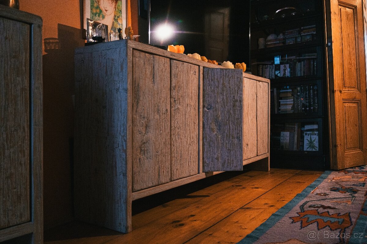 Komoda z borovicového masivu - 3