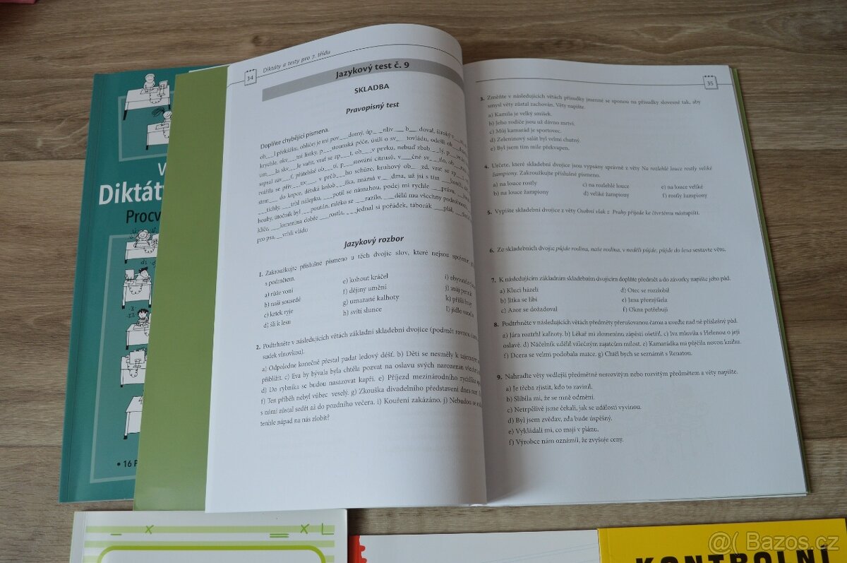 Knížky Diktáty - 3