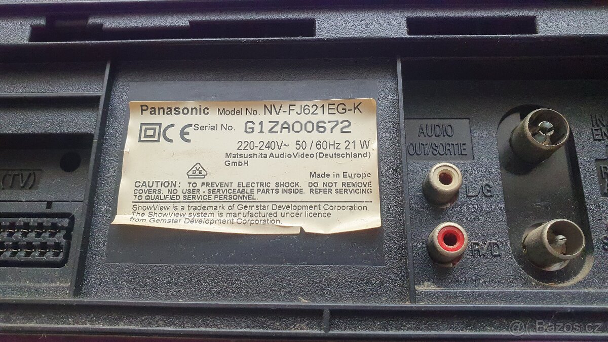 VIDEO PANASONIC NV-FJ621 - 3