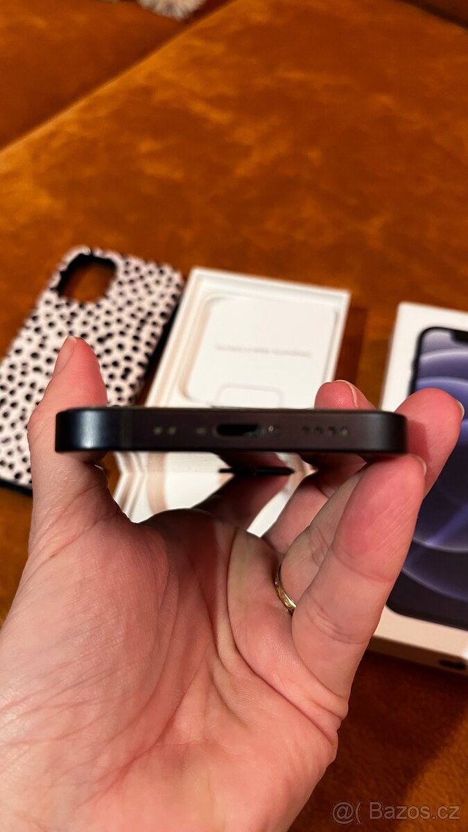 Prodám tmavě modrý iPhone 12mini 128GB - top stav - 3