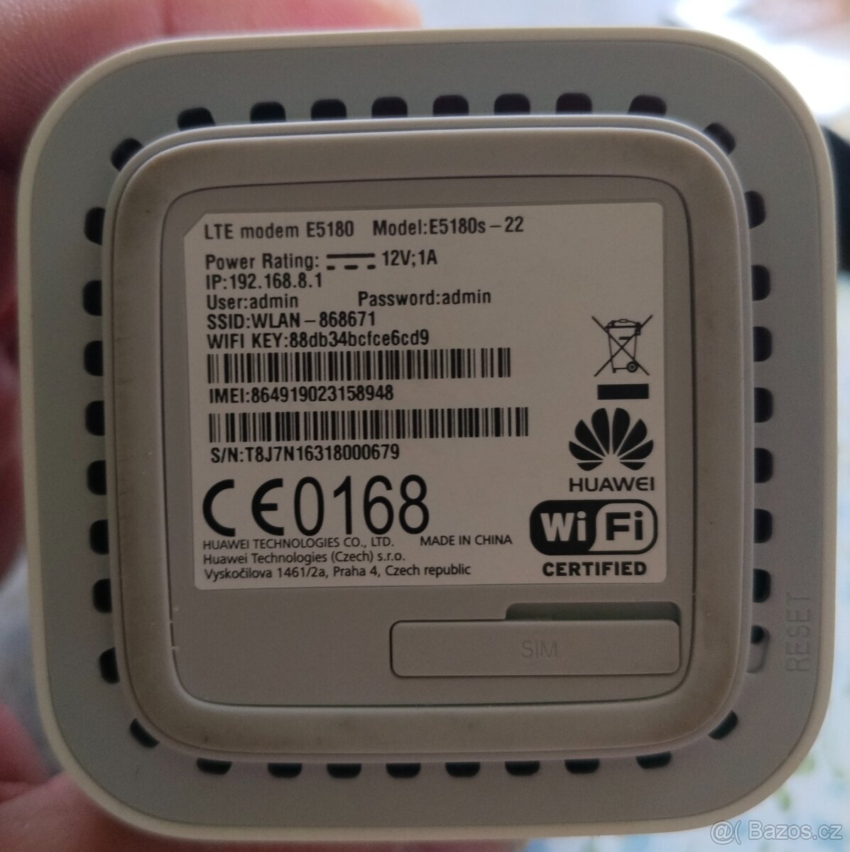 LTE 4G modem router HUAWEI E5180 T-mobile - 3