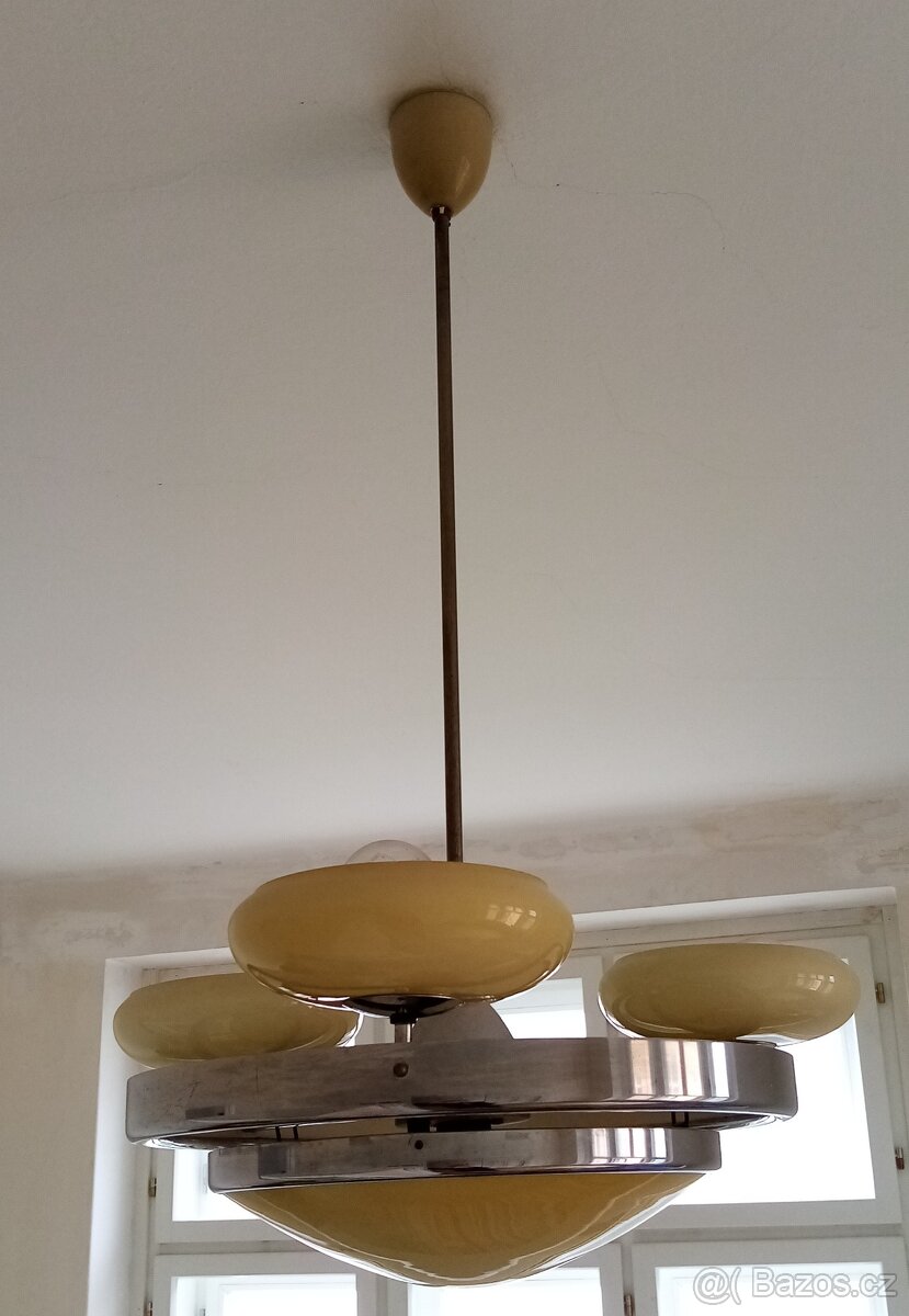 Retro funkcionalistický lustr Sandrik - 3