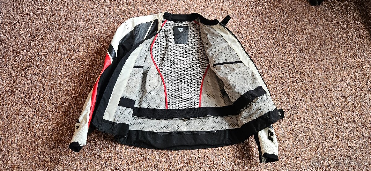 Dvoudílná kožená kombinéza REVIT - 3