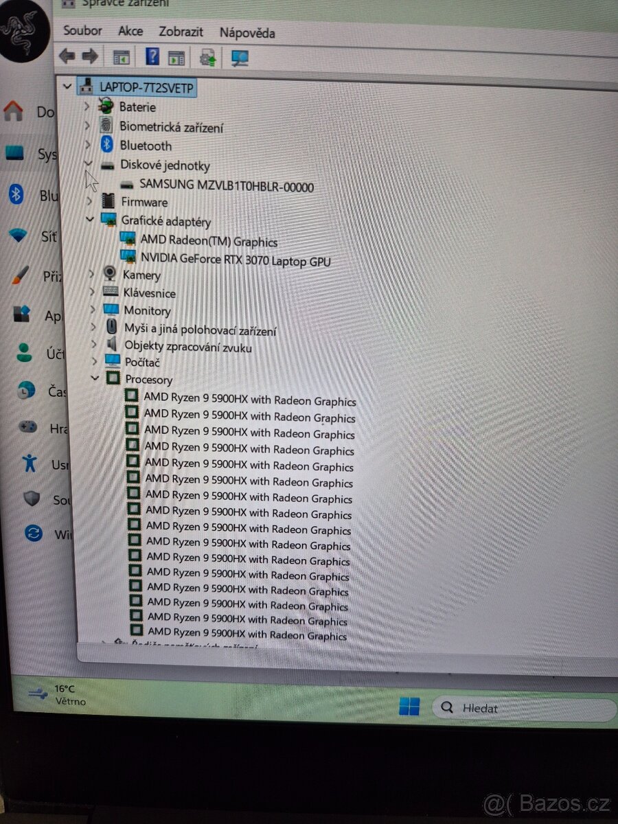 Herní notebook Razer RZ09 - 3