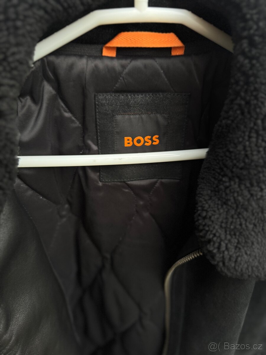 Hugo Boss pánská kožená bunda, nová - 3