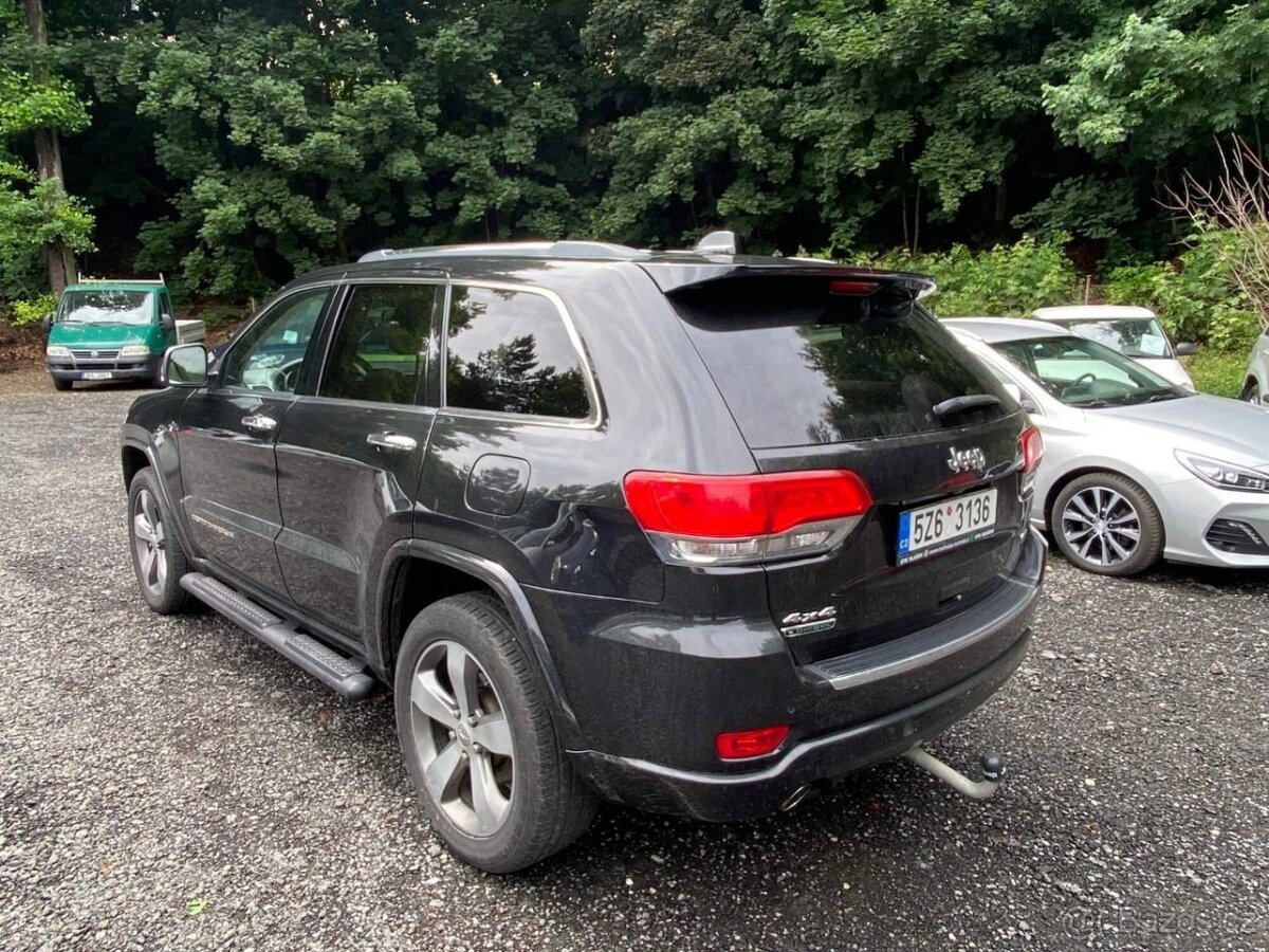 Jeep Grand Cherokee 3.0 CRD V6 4X4 Overland tažné 3,5t 2015