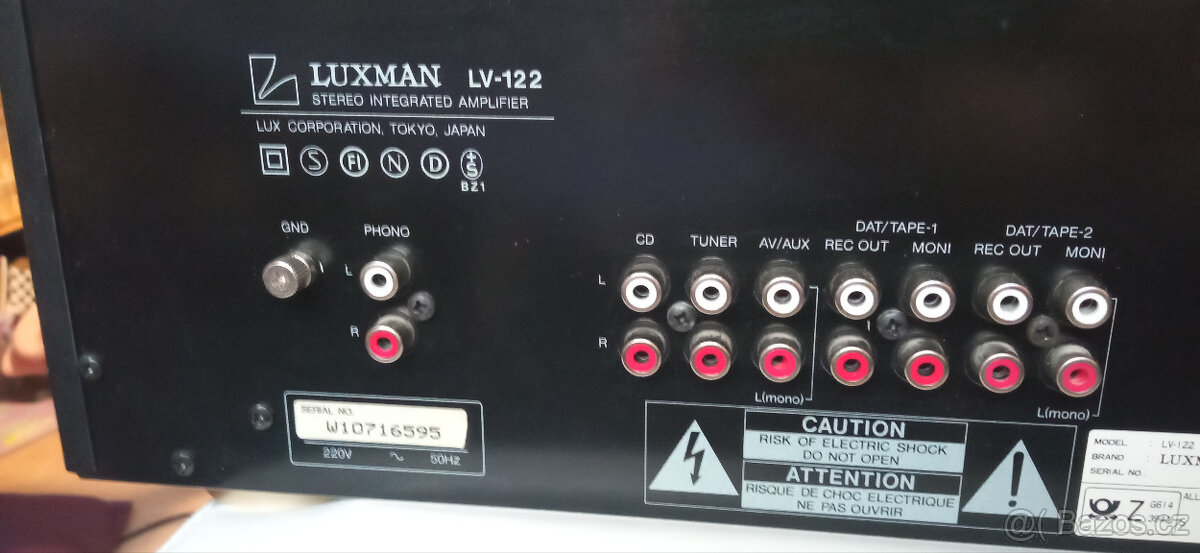 Prodám HiFi sestavu Luxman - 3