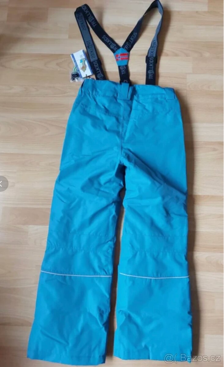 Nové zimní lyžařské kalhoty, oteplováky, slim fit, 152 - 3