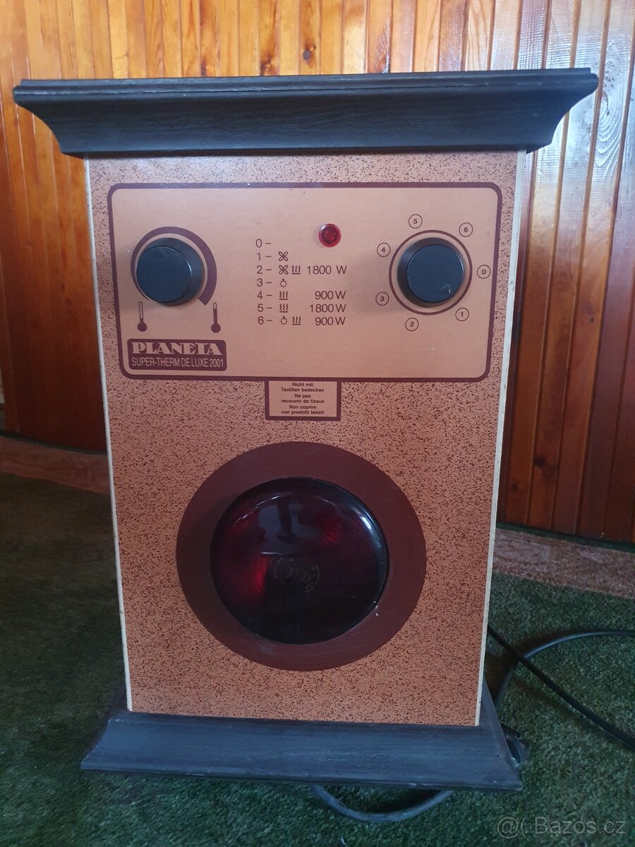 Elektrický ventilátorový ohřívač Planeta Supertherm - 3