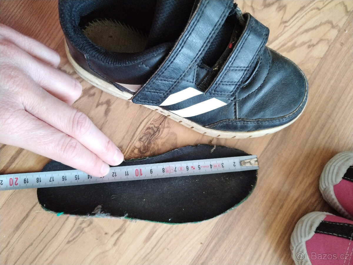 dětské botasky adidas vel 28 černé - 3