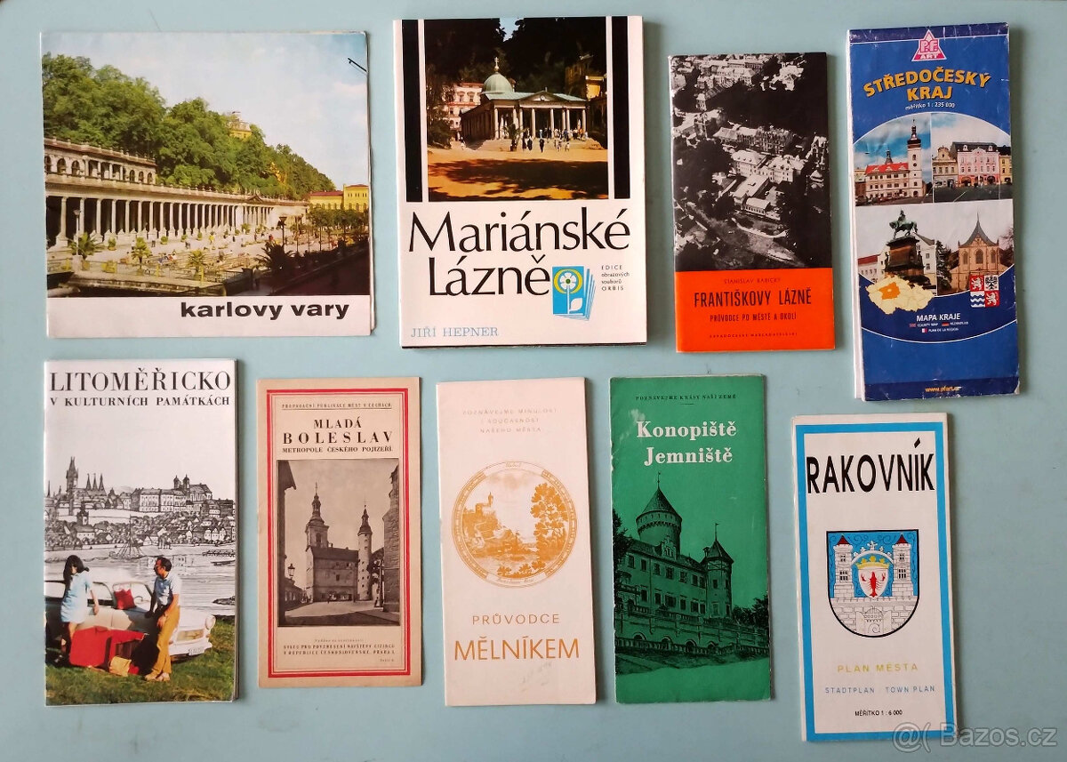 Různé mapy a prospekty Česká republika - 3
