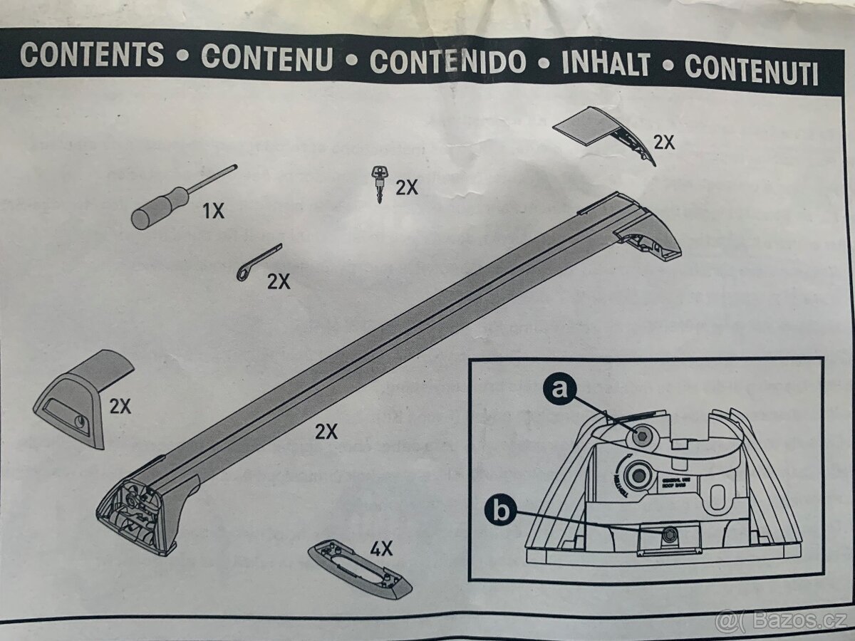 Střešní nosiče VW CC/Passat - 3
