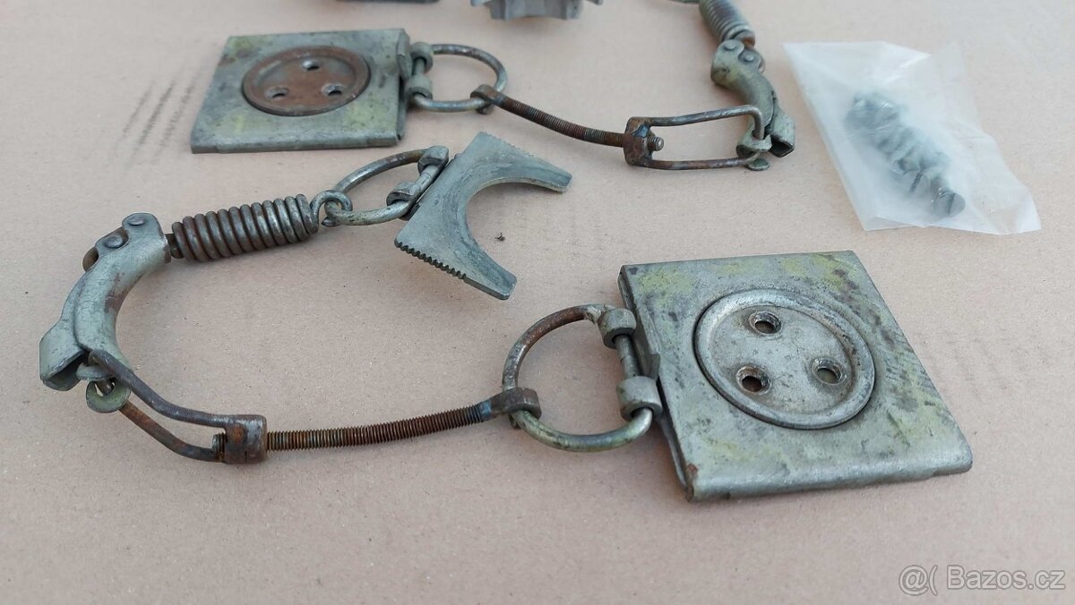 Staré retro lyžařské vázání Drukov - 3