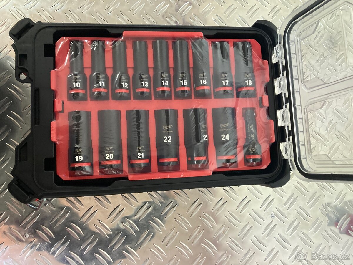 Ořechy 1/2" Shockwave Milwaukee 4932480943 - 3