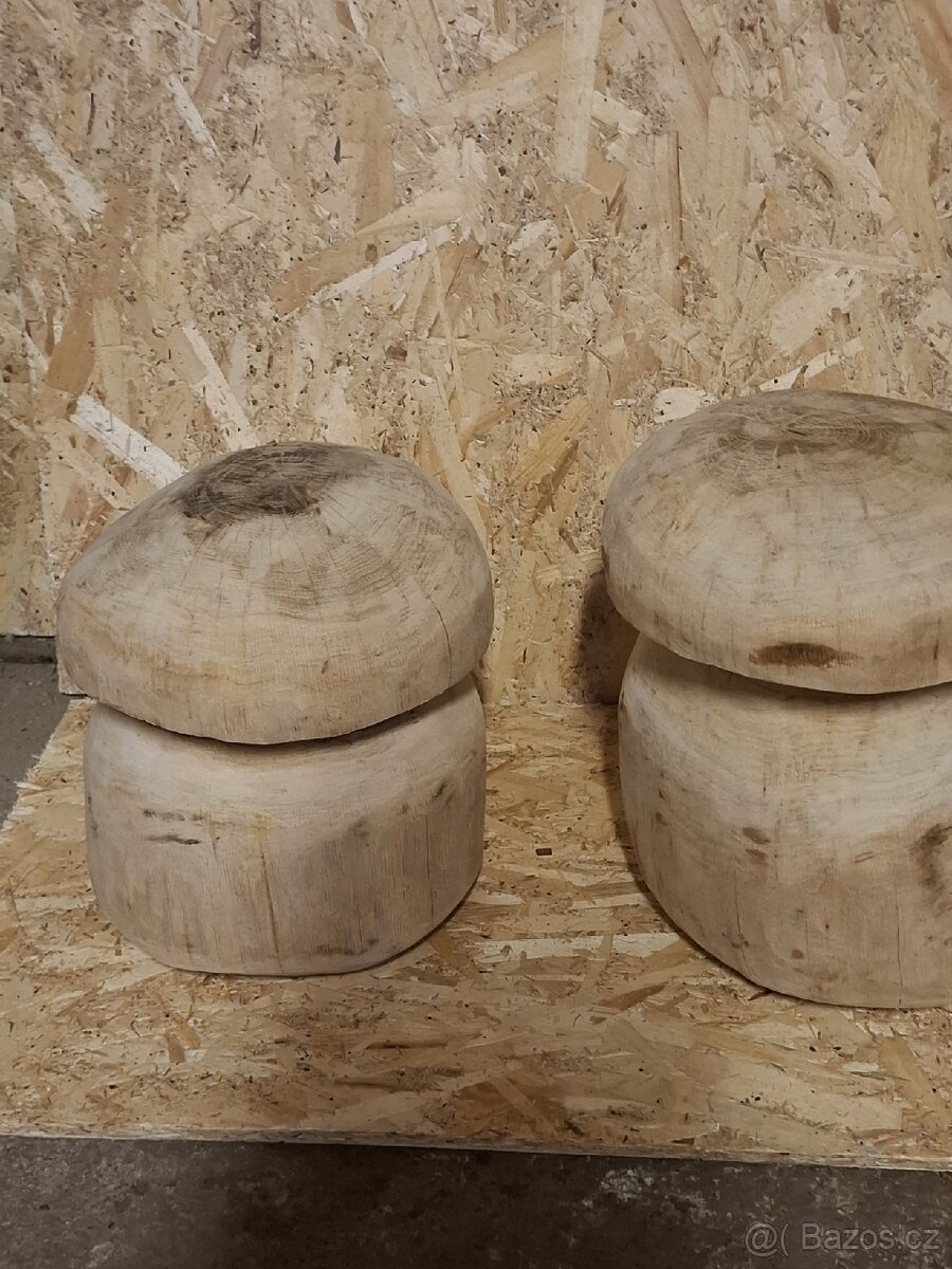 Dřevěné hřiby - 3