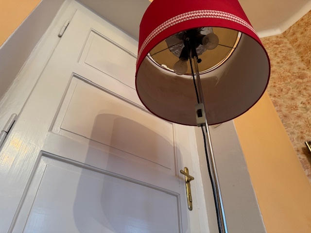 Stojací lampa - retro design - 3