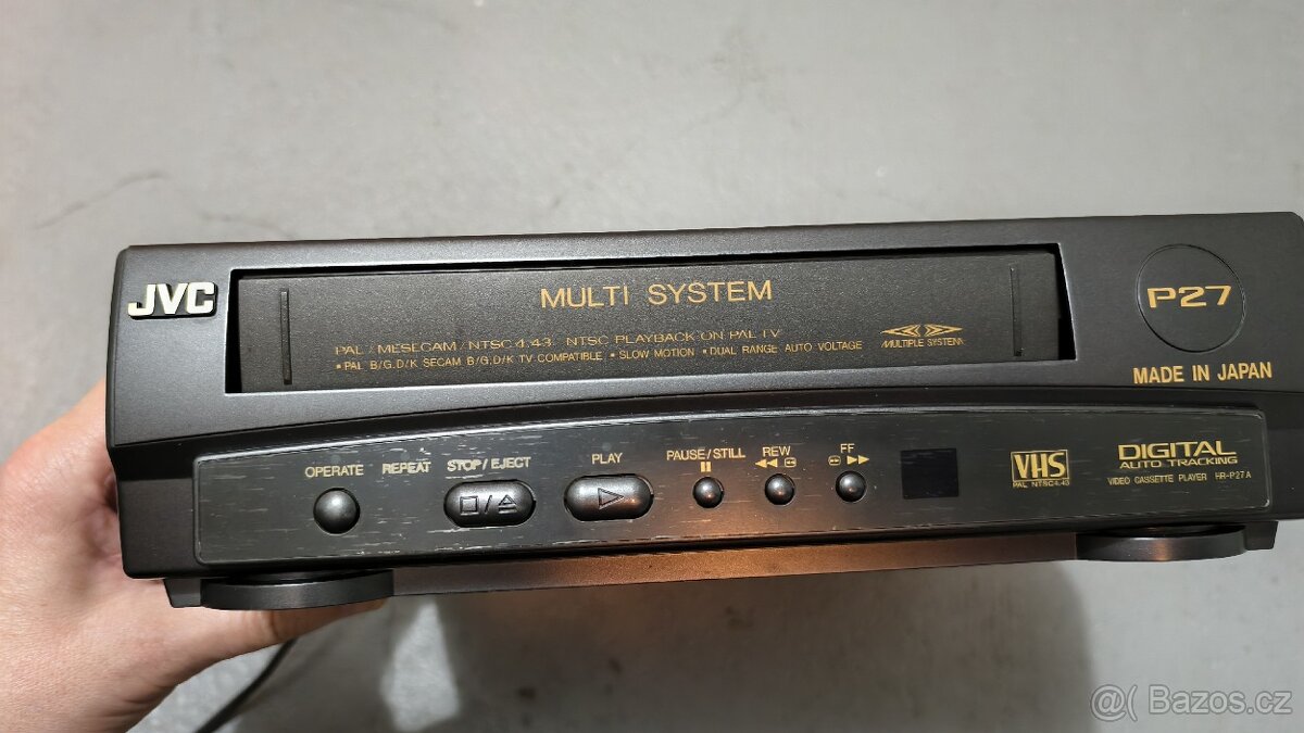 Video přehrávač JVC HR-P27A - 3