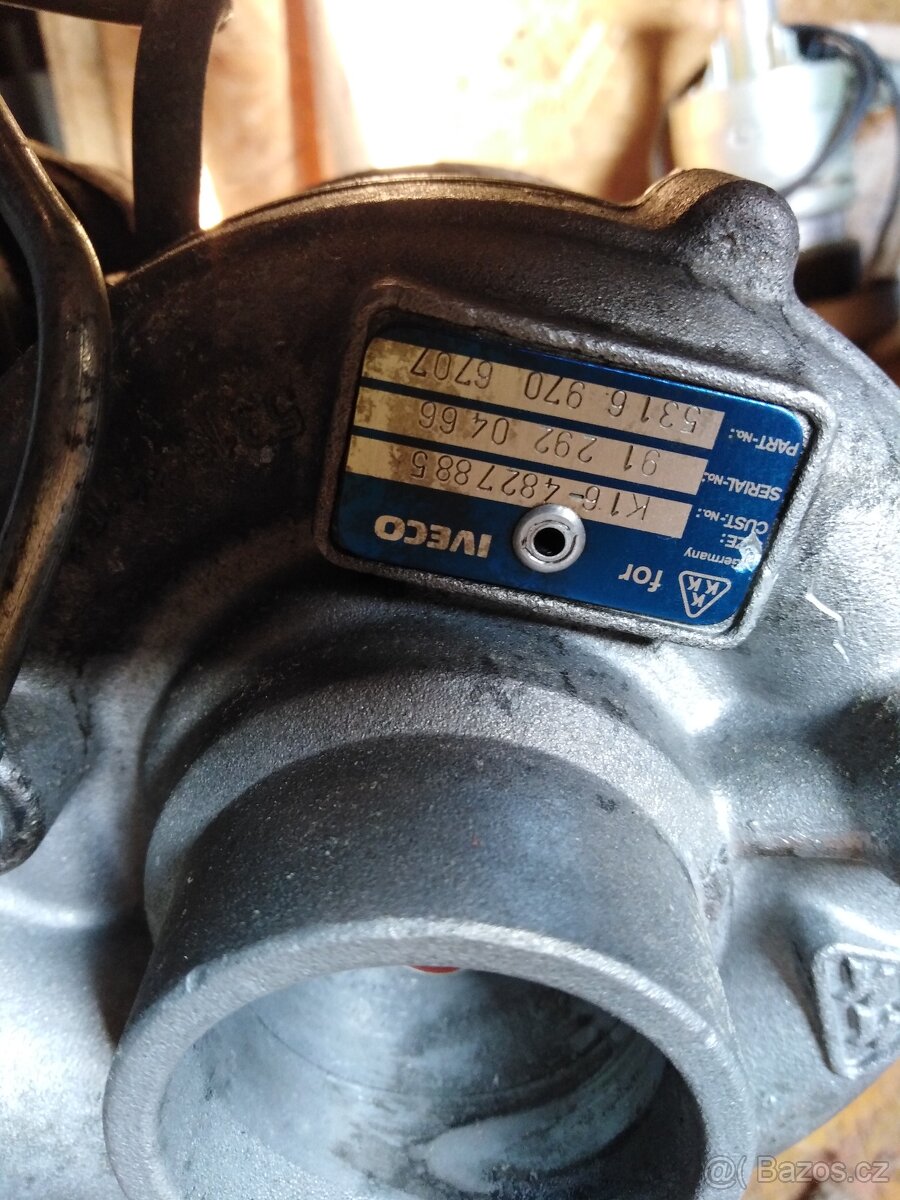 Prodám turbodmychadlo IVECO,KKK,K16. - 3