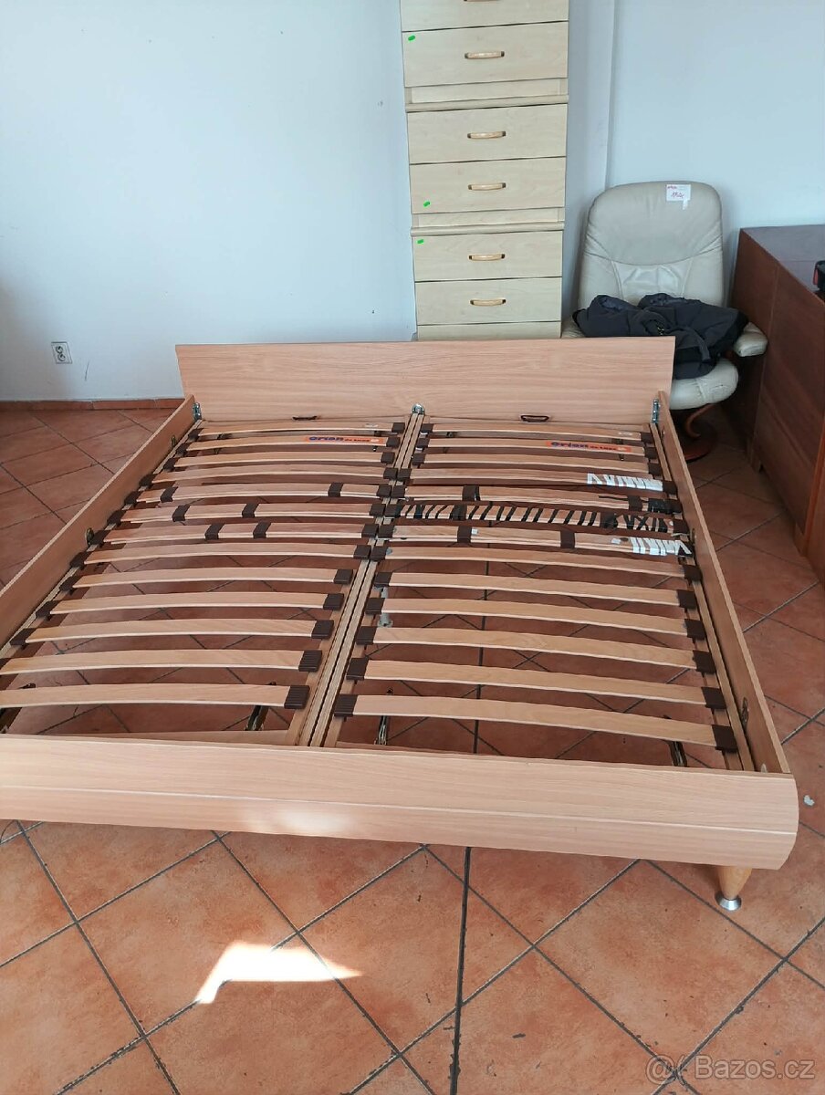 Postel 180x200 s rošty - 3