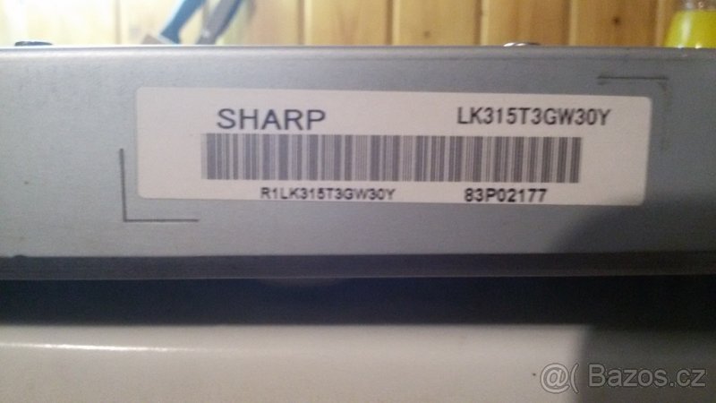 zobrazovací panel pro TV SHARP Model:LC-32D44E-BK. - 3