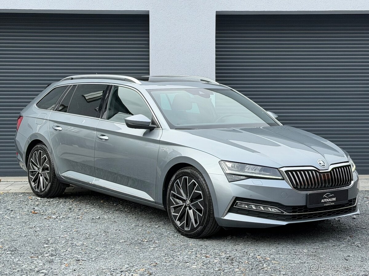 ŠKODA SUPERB L&K 4x4 2.0TDI 147KW WEBASTO TAŽNÉ m2022 - 3