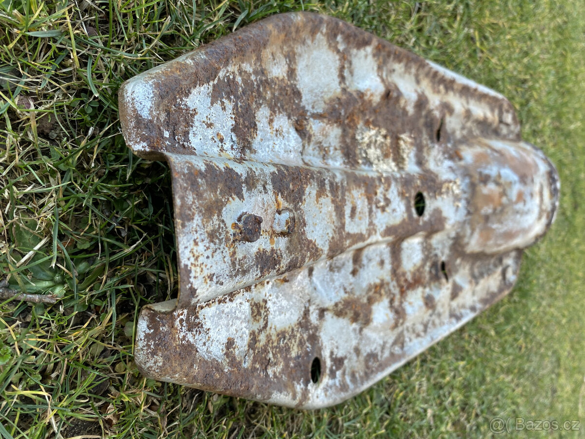 Sedlo lavice, JAWA, plech - 3