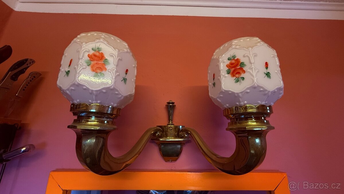 Mosazné masivní světlo - 3