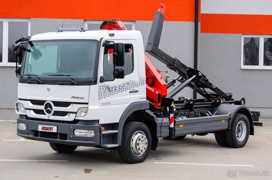 MERCEDES ATEGO NOVÝ HÁKOVÝ NOSIČ KONTEJNERŮ HYDRAULICKÁ RUKA - 3