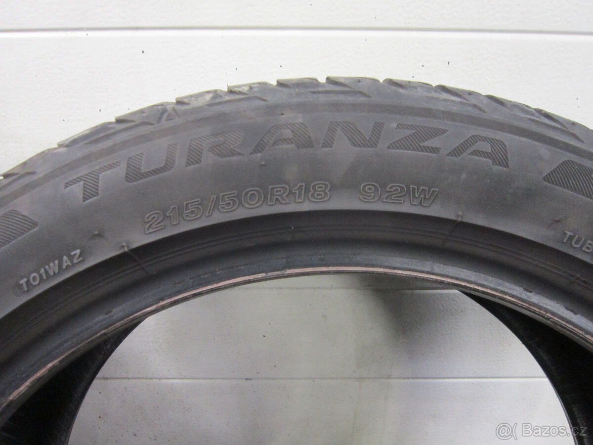 Pneu letní brigestone 215/50 R18 - 3